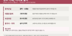 경주 카페 권역별 분위기 비교 - 황리단길, 대릉원 둘레, 보문호반, 불국사 외곽